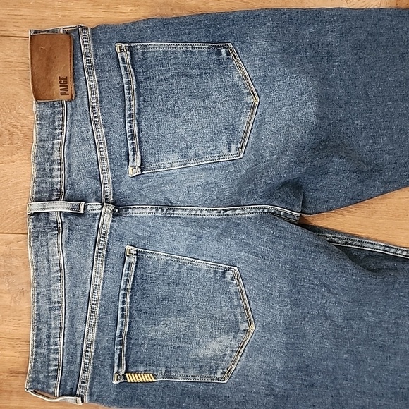 Paige Lennox Slim Fit Blue Denim Jeans Stretch Classic Casual men's size 33 - Picture 9 of 10